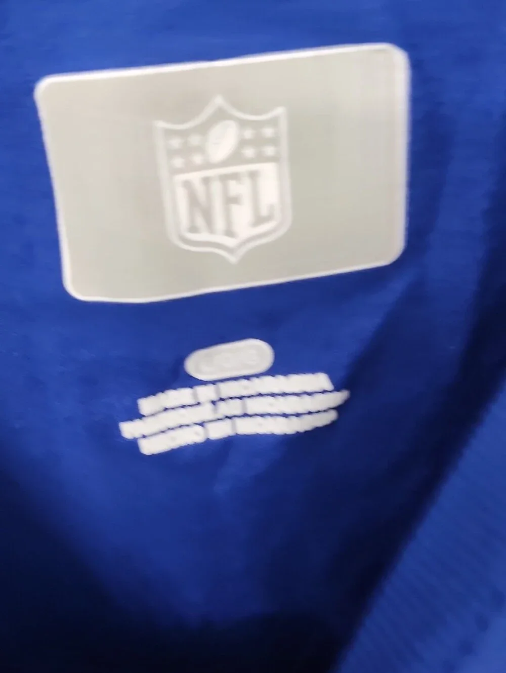 NFL New York Giants Football Team Apparel Tee 100% Cotton Size L New With Tag